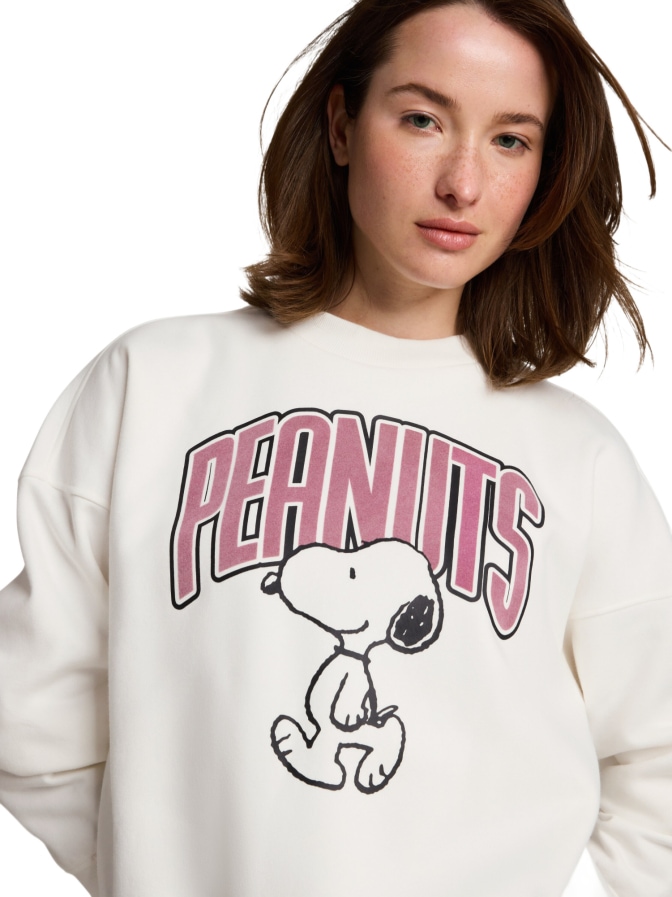 Tom Tailor Denim Sweatshirt mit Snoopy-Design bei Robert Ley