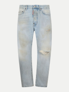 DSQUARED2 Helle Jeans im Used Look 470lightblue-470lightblue bei Robert Ley
