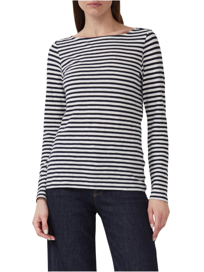 s.Oliver RED LABEL Langarmshirt mit U-Boot-Ausschnitt bei Robert Ley