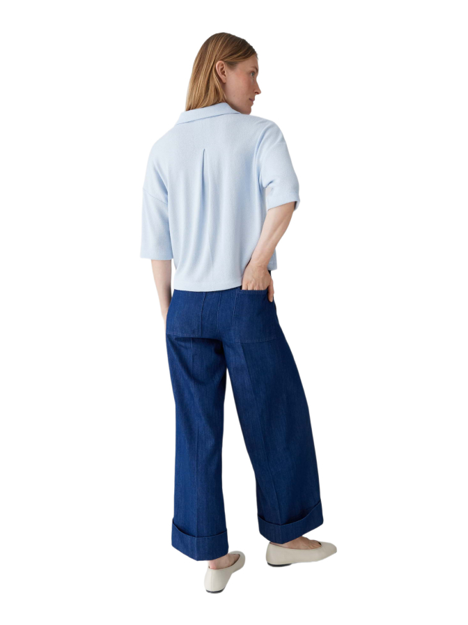 Opus Jerseyshirt Sitrica in feiner Strickoptik bei Robert Ley