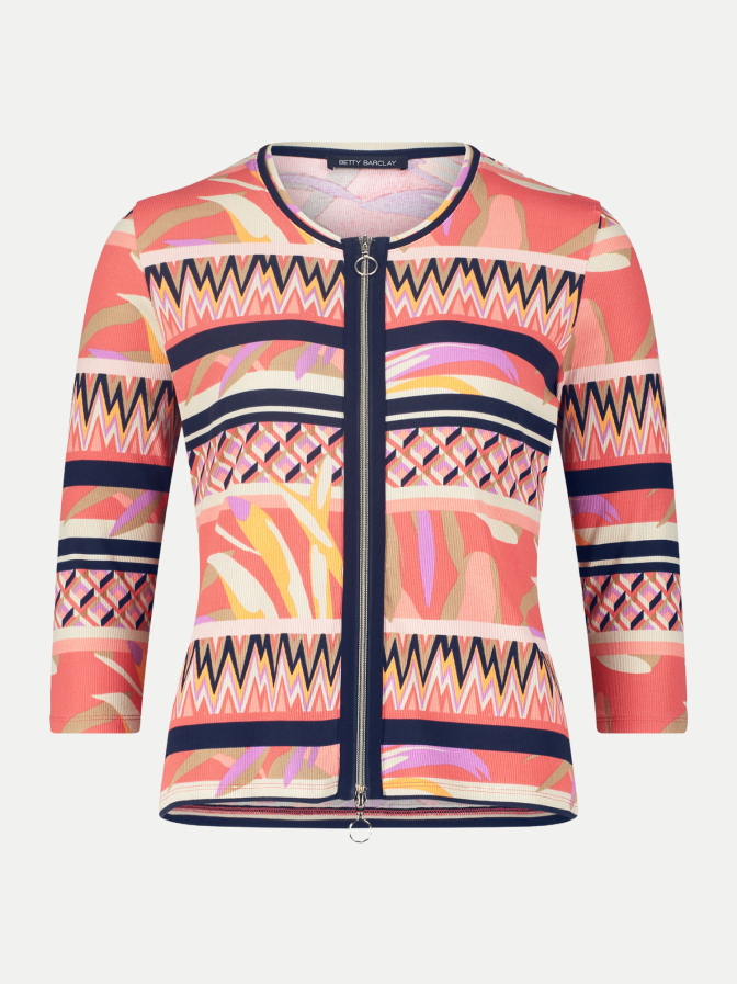 Betty Barclay Shirtjacke mit Rippenstruktur bei Robert Ley