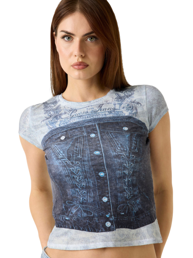 Guess T-Shirt Denim bei Robert Ley