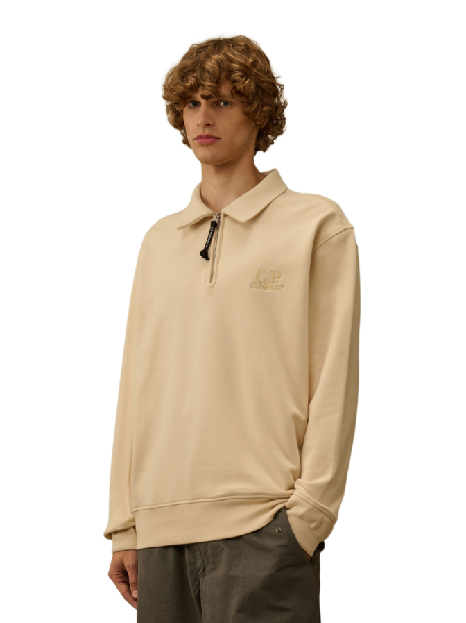 C.P. COMPANY Sweatshirt mit Polokragen bei Robert Ley