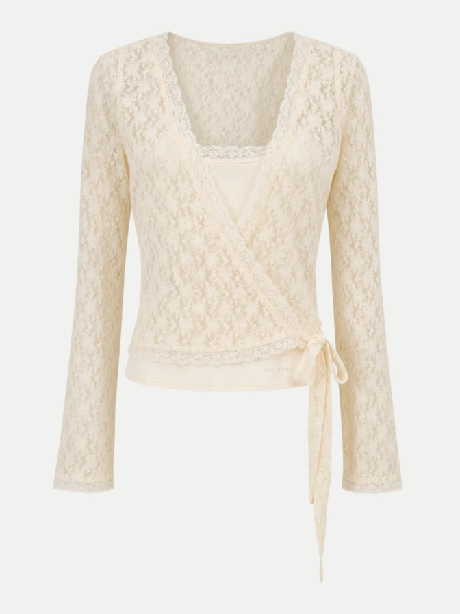 OH APRIL Wickel-Cardigan Sylva bei Robert Ley