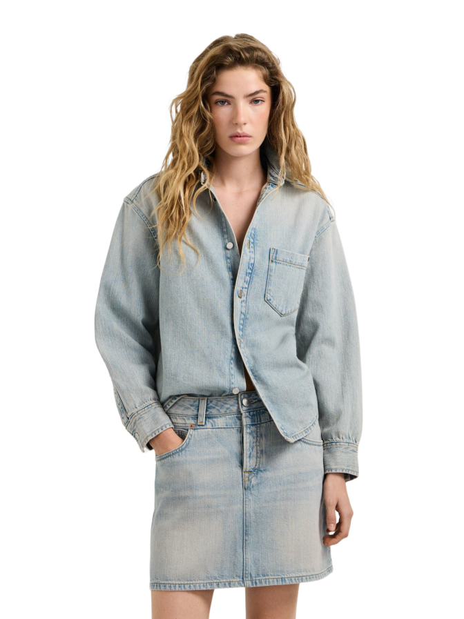 Pepe Jeans Überhemd aus Denim bei Robert Ley