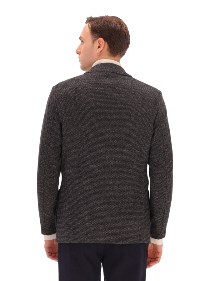 Distretto12 Jersey-Sakko mit Struktur bei Robert Ley