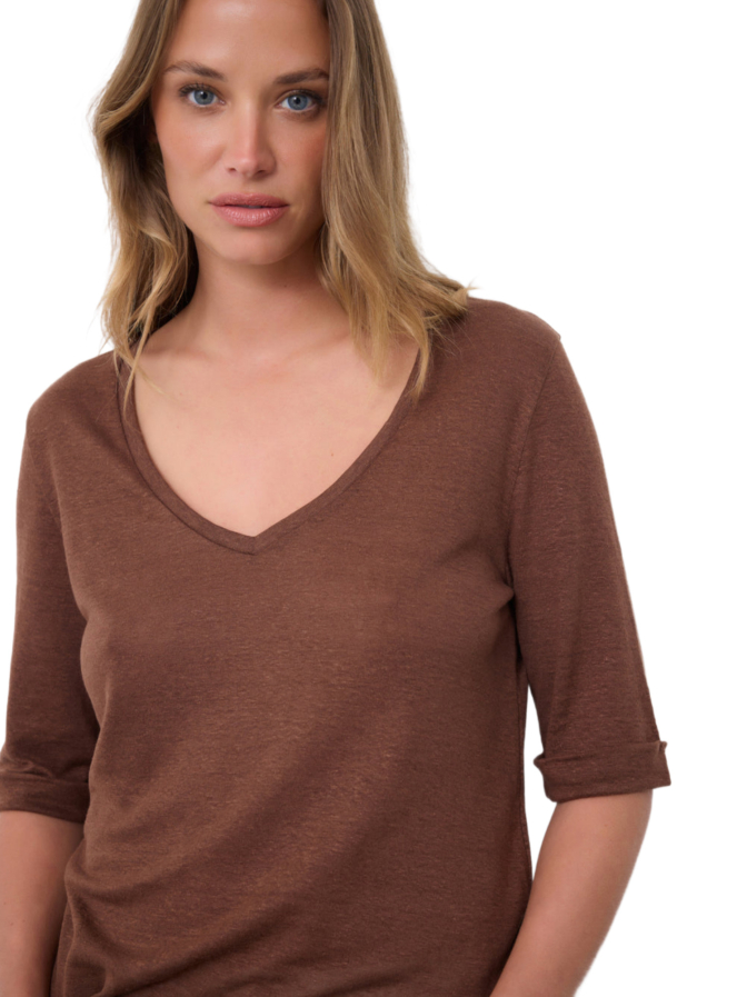 NOTSHY T-Shirt Romana aus Leinen bei Robert Ley