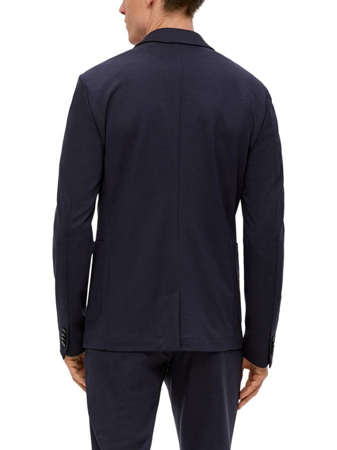 s.Oliver BLACK LABEL Slim-Fit Sakko aus Stretch-Jersey bei Robert Ley