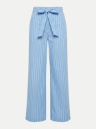 Guido Maria Kretschmer Wide-Leg Hose Dana blue/white striped bei Robert Ley