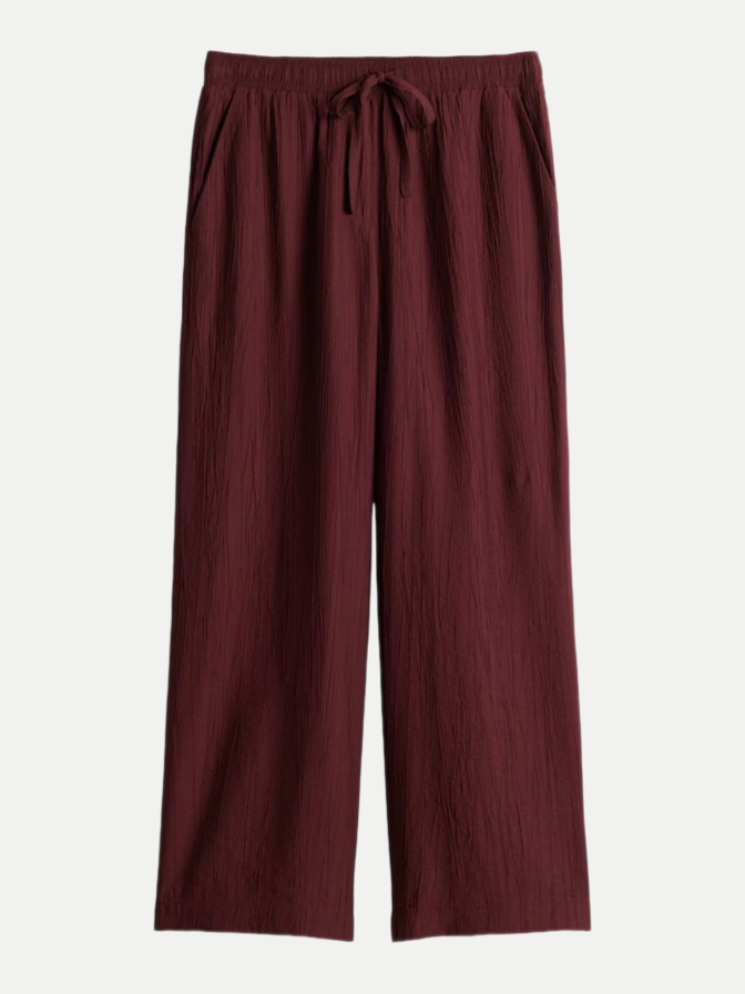 Opus Wide-Leg Hose Marou crinkled bei Robert Ley