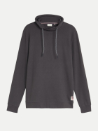 Tom Tailor Casual Longsleeve mit Schalkragen 10899-Tarmac Grey bei Robert Ley