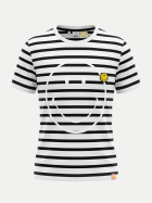 The Shirt Project T-Shirt Smiley Gestreift 1950-10812 offwhite-navy bei Robert Ley