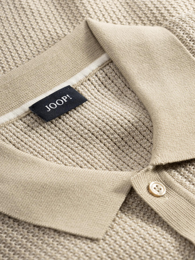 Joop! Poloshirt aus Strukturstrick Brianoro bei Robert Ley