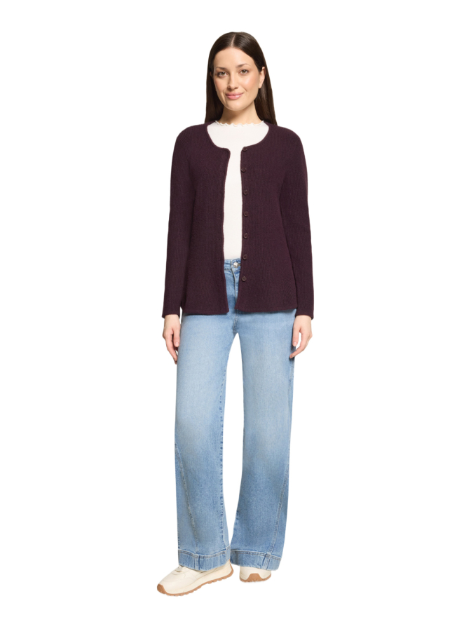 Cartoon Strickjacke Meliert bei Robert Ley