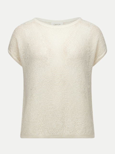 Cartoon Kurzarm Strickpullover bei Robert Ley