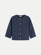 Tommy Hilfiger Nadelstreifen Bluse 0BI-BLUE bei Robert Ley