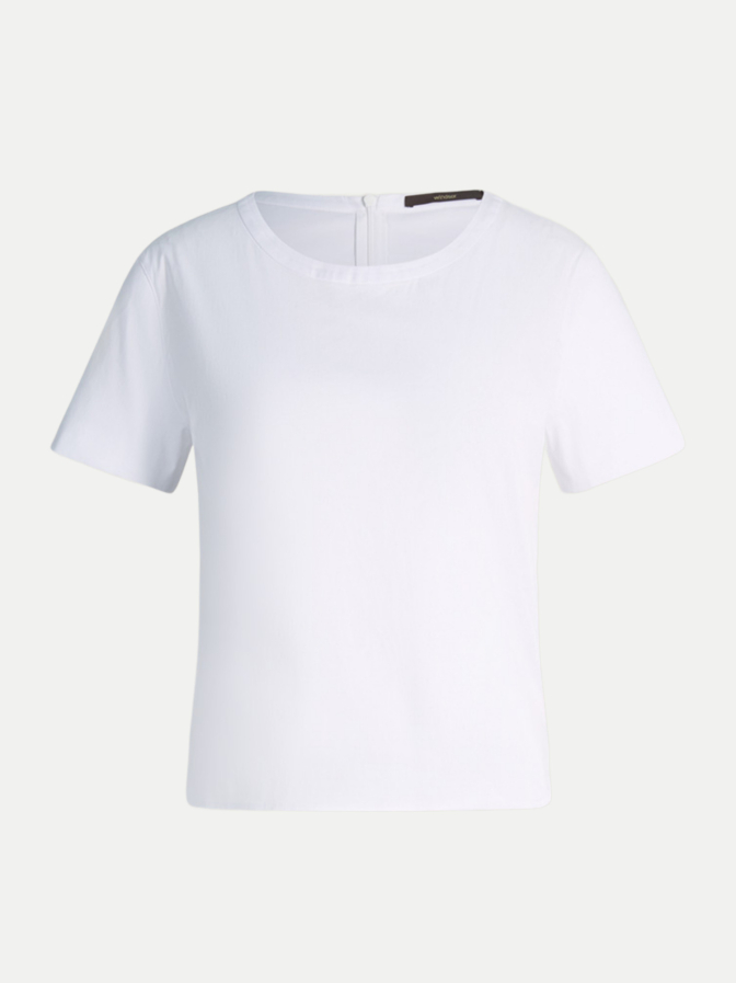 Windsor Women Bluse Kurzarm mit rückseitigem Zip-Verschluss bei Robert Ley