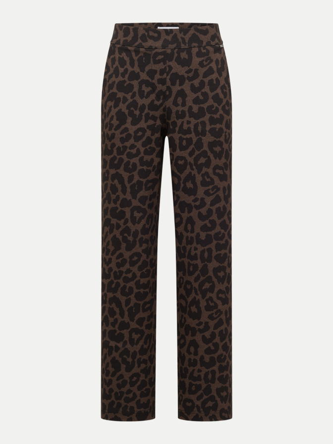 Cecil Straight-Leg Hose Neele mit Leo-Muster bei Robert Ley