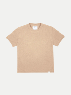 Nowadays T-Shirt aus meliertem Baumwolljersey 250-weathered teak bei Robert Ley