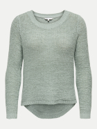 Only Strickpullover Geena 260375-Green Milieu bei Robert Ley
