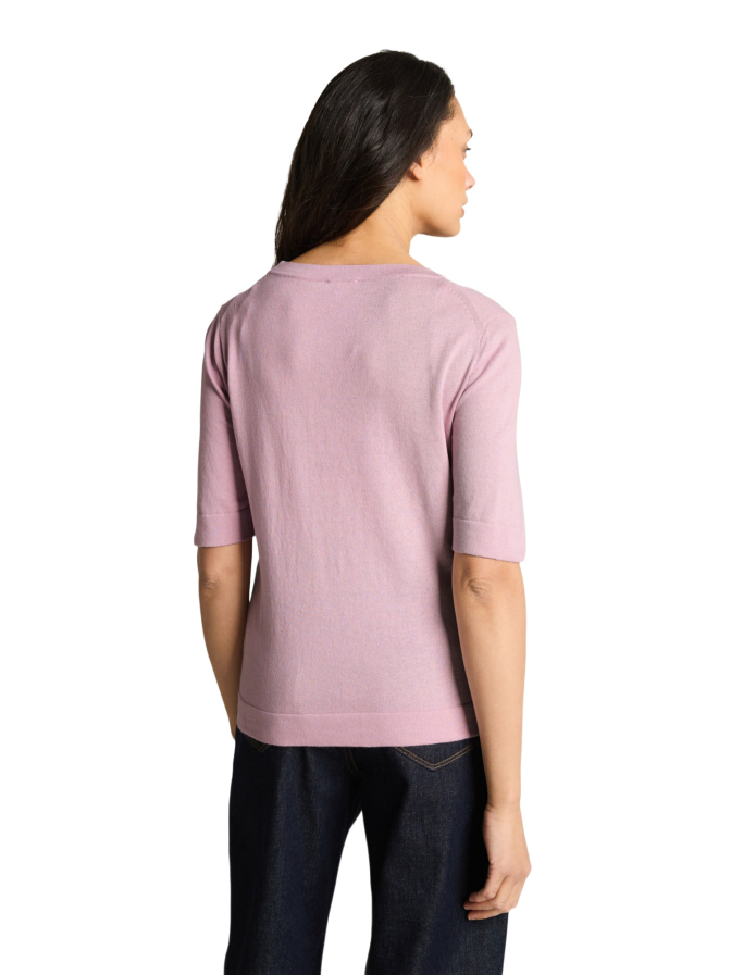 Tom Tailor Casual knit shortsleeve crewneck swea bei Robert Ley