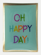 Giftcompany Glasteller Love Plates M 10x1x14cm hellgrün Oh happy day bei Robert Ley