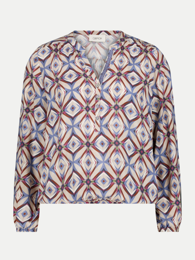 Cartoon Blusenshirt in Seiden-Haptik bei Robert Ley