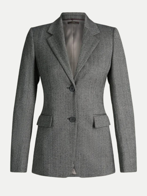 Windsor Women Slim-Fit Blazer aus Schurwolle-Mix bei Robert Ley