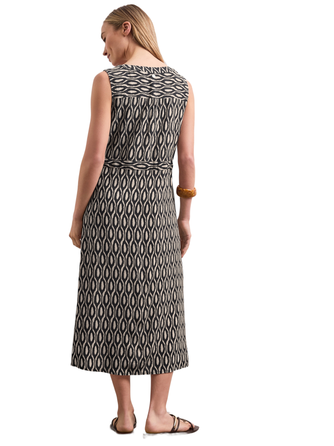 Street One Midi-Kleid mit Split Neck bei Robert Ley