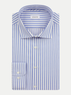 Seidensticker Businesshemd Gestreift 13-13 MID BLUE bei Robert Ley
