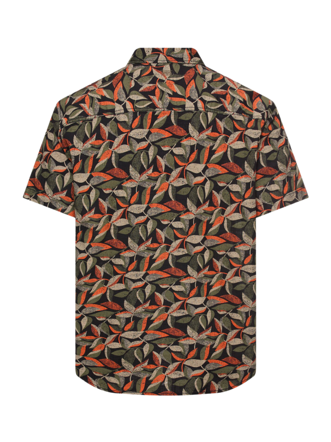 Camel Active Kurzarmhemd mit Blattprint bei Robert Ley