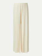s.Oliver BLACK LABEL Wide-Leg Plissee-Hose 0406-WHITE bei Robert Ley