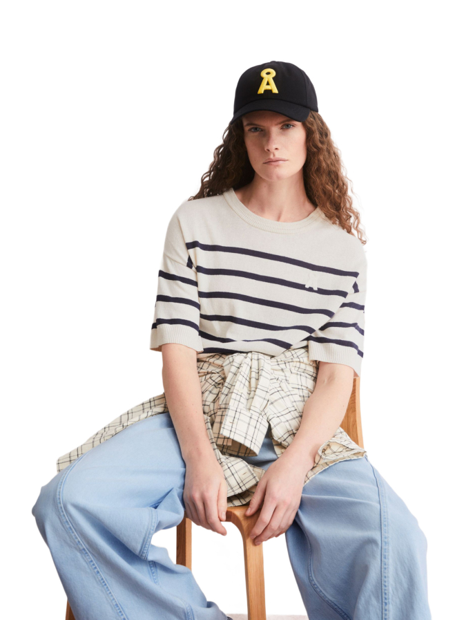 ARMEDANGELS Gestreifter Leinen-Mix Pullover bei Robert Ley