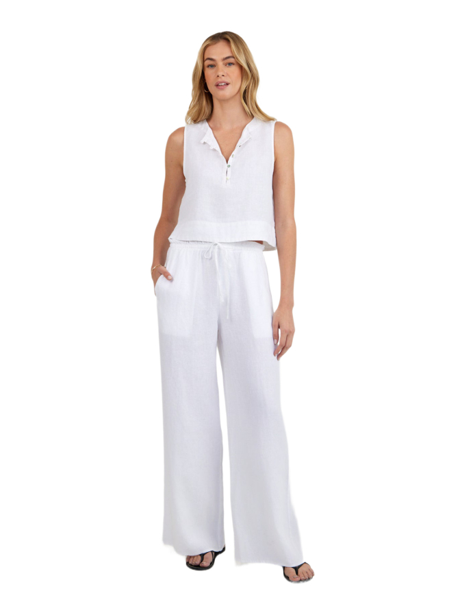 Bella Dahl Wide-Leg Leinenhose bei Robert Ley