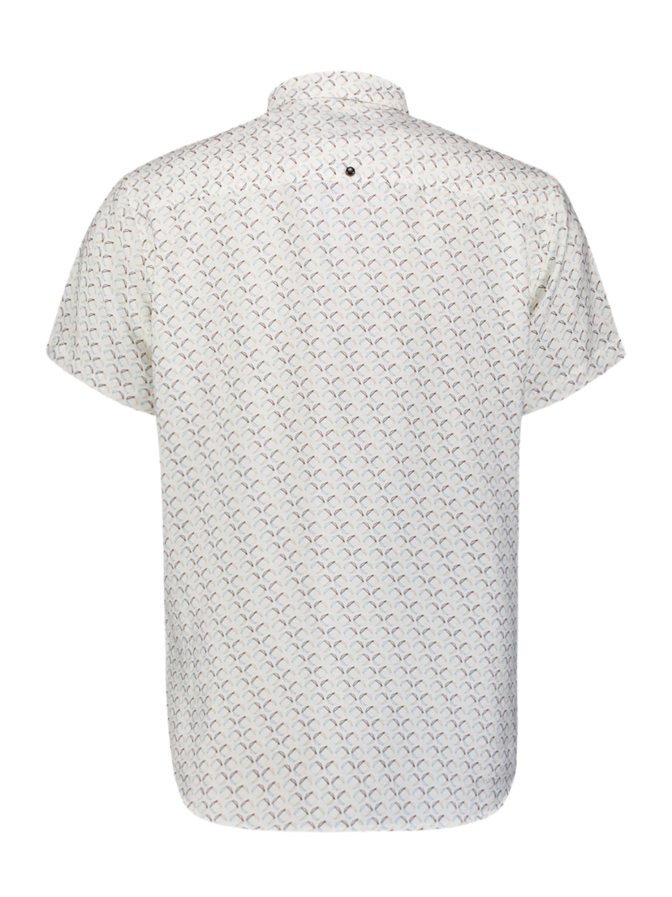 No Excess Kurzarm-Hemd Allover- Print bei Robert Ley