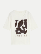 Tom Tailor Casual T-Shirt Inspire 10315-Whisper White bei Robert Ley