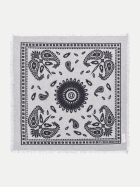 Purschoen Bandana Maxi-Tuch 92 × 92 cm 8343-silver melange-black bei Robert Ley