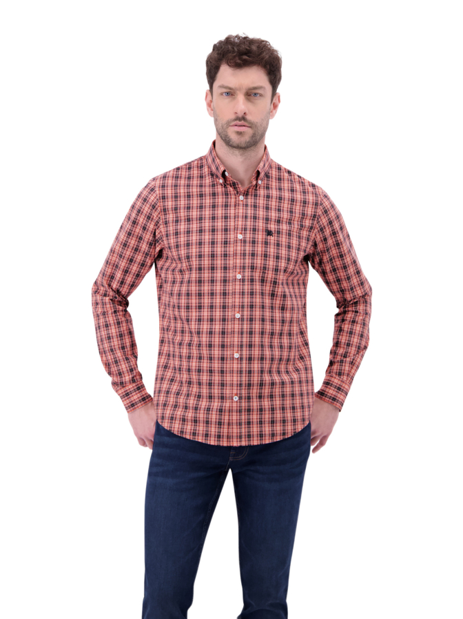 Lerros Regular-Fit Karohemd bei Robert Ley