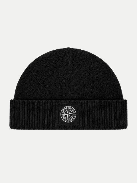 Stone Island Mütze aus Stretch-RWS-Wolle bei Robert Ley
