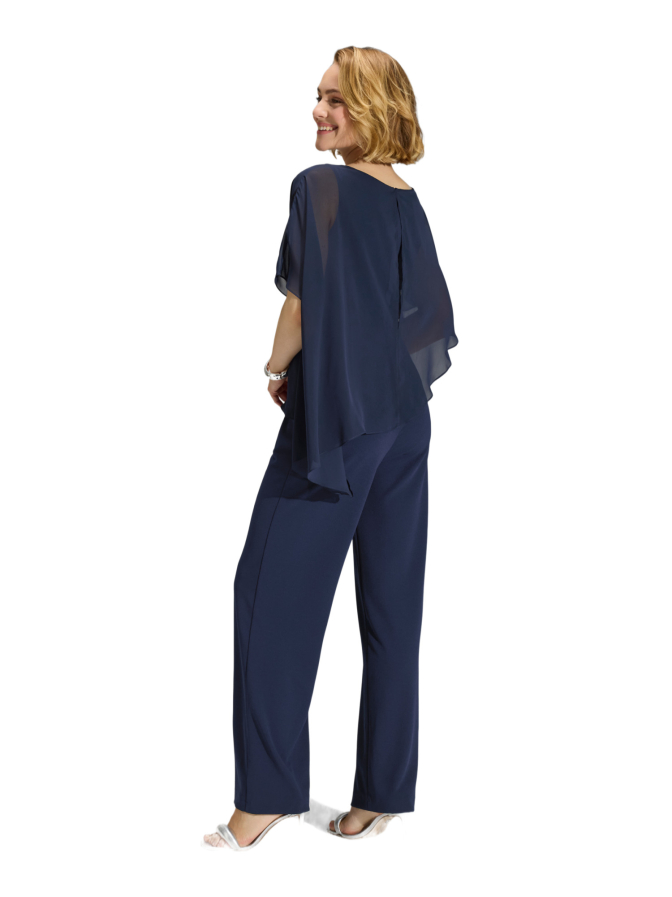 Swing Jumpsuit aus Crepe Jersey bei Robert Ley