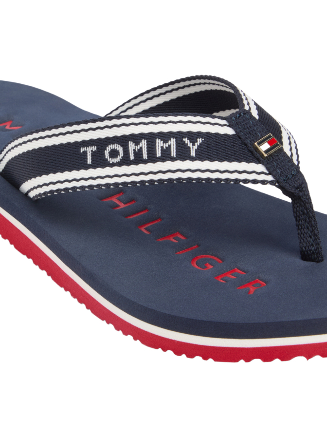 Tommy Hilfiger Flip-Flops mit Webbing-Riemen bei Robert Ley