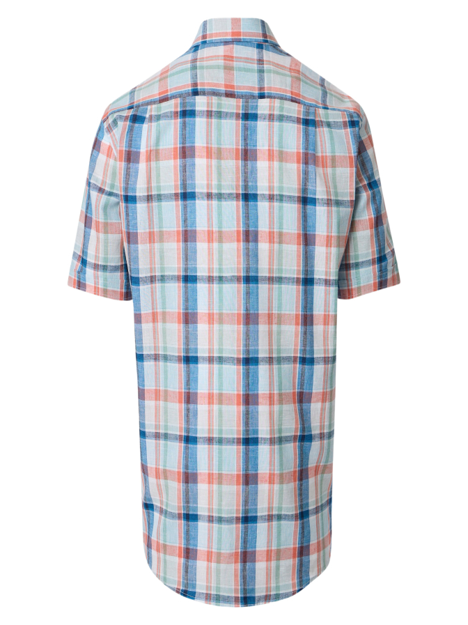 Casamoda Casual-Fit Kurzarm-Leinenhemd bei Robert Ley