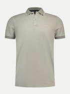 NZA New Zealand Auckland Poloshirt aus  Baumwoll-Piqué 1768-FADED ARMY MELANGE bei Robert Ley
