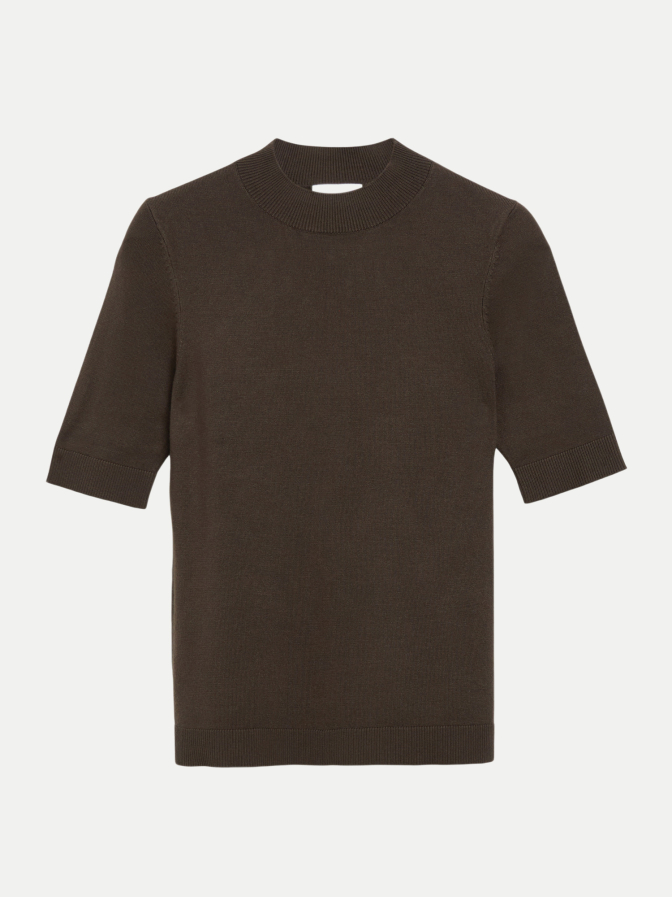 Comma Kurzarm Strickpullover bei Robert Ley