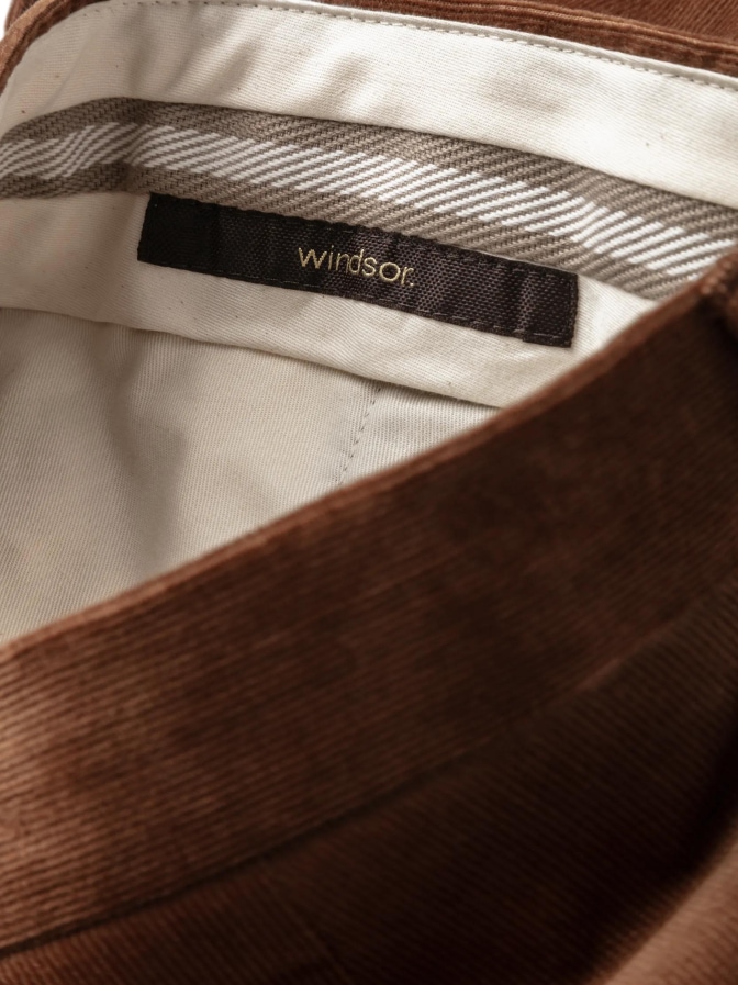 Windsor Men Shaped-Fit Hose Silvi bei Robert Ley