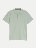 Tom Tailor Casual Basic Poloshirt 12792-soft greyish green bei Robert Ley