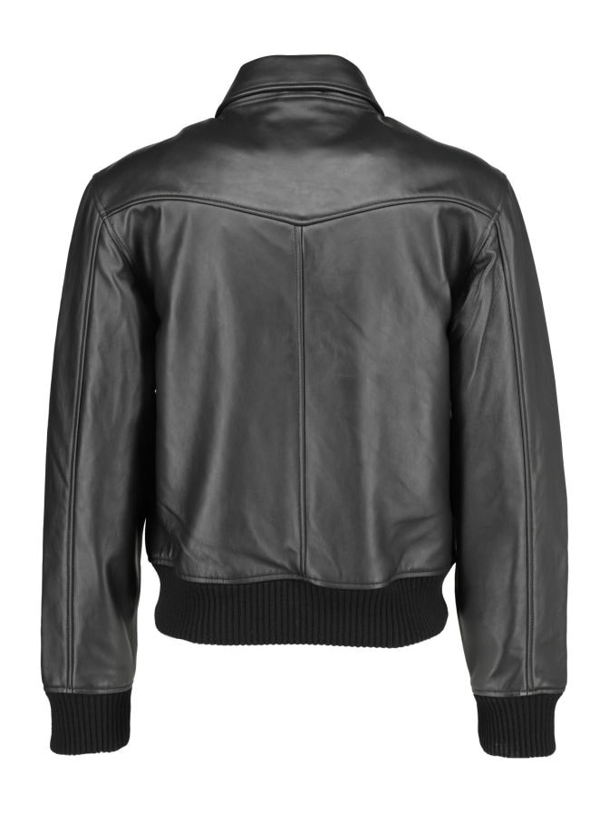 Officine Générale Lederjacke Conan bei Robert Ley