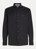Tommy Hilfiger Core Flex Langarm Hemd BDS-BLACK bei Robert Ley