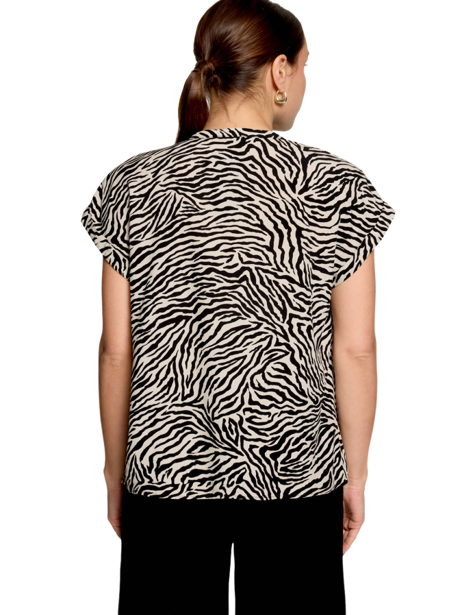 Zero Bluse mit Allover-Print bei Robert Ley