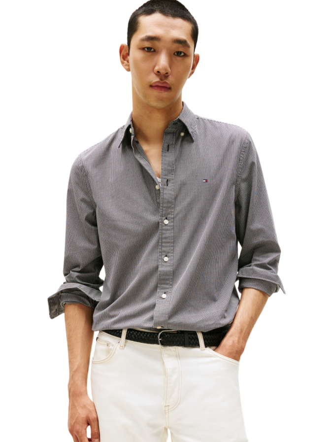 Tommy Hilfiger Vichy Karo Hemd bei Robert Ley